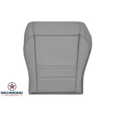 1998-2001 Mercury Mountaineer Replacement Leather Seat Cover: Driver Side Bottom, Gray