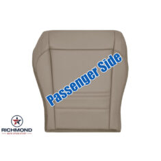 1998-2001 Mercury Mountaineer Replacement Leather Seat Cover: Passenger Side Bottom, Tan