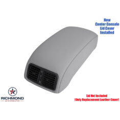 2001-2006 Lexus LS430 Replacement Leather Center Console Lid Cover, Gray