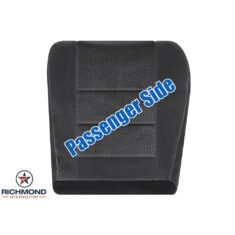2002-2004 Ford F-250 XLT Crew-Cab Single-Cab Replacement Cloth Seat Cover: Passenger Side Bottom, Gray