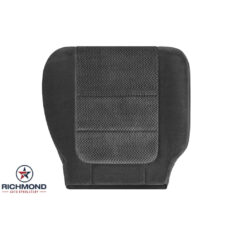 2002-2004 Ford F-250 XLT Quad-Cab Extended-Cab Super-Cab (X-Cab) Replacement Cloth Seat Cover: Driver Side Bottom, Gray