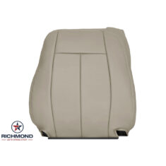 2005-2009 Saab 9-7X Replacement Leather Seat Cover: Driver Side Lean Back, Tan Perforated