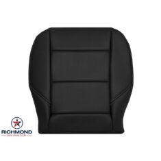2003-2006 Audi A4 2-Door Convertible Replacement Leather Seat Cover: Driver Side Bottom, Black