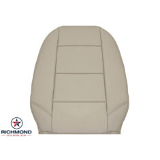2003-2006 Audi A4 2-Door Convertible Replacement Leather Seat Cover: Driver Side Lean Back, Tan