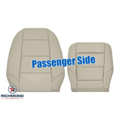 2003-2006 Audi A4 2-Door Convertible Replacement Leather Seat Covers: Passenger Side Complete, Tan