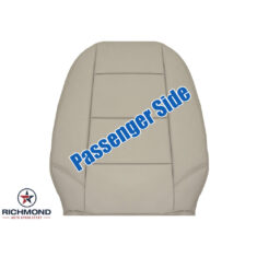 2003-2006 Audi A4 2-Door Convertible Replacement Leather Seat Cover: Passenger Side Lean Back, Tan
