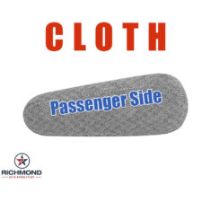 2016-2025 Chevy Express Van Replacement Cloth Armrest Cover: Passenger Side Armrest, Gray