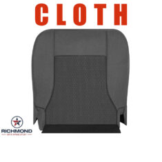 2004-2012 Chevy Colorado LT LS Z71 Z85 Replacement Cloth Seat Cover: Driver Side Bottom, Dark Gray