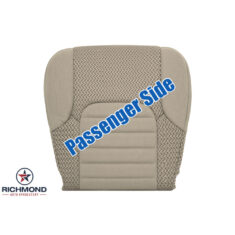 2005-2021 Nissan Frontier Replacement Cloth Seat Cover: Passenger Side Bottom, Beige/Tan