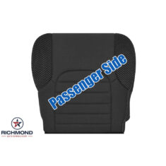 2005-2021 Nissan Frontier PRO-4X/Desert Runner Replacement Cloth Seat Cover: Passenger Side Bottom, Dark Gray