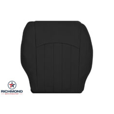 2006-2011 Mercedes-Benz CLS500 CLS550 Replacement Leather Seat Cover: Driver Side Bottom, Black Perforated