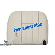 2010-2011 Ford Crown Victoria Replacement Leather Seat Cover: Passenger Side Bottom, Light Tan