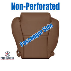 2018-2022 Toyota Sequoia Limited SR5 TRD Replacement Leather Seat Cover: Passenger Side Bottom, Brown Non-Perforated