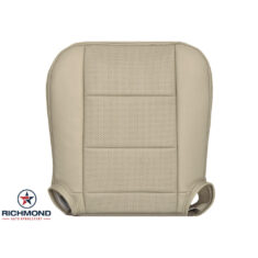 2008-2009 Ford Taurus Replacement Leather Seat Cover: Driver Side Bottom, Tan Perforated