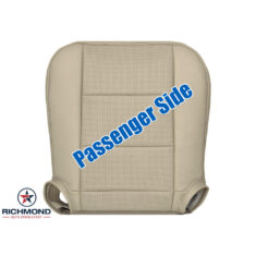 2008-2009 Ford Taurus Replacement Leather Seat Cover: Passenger Side Bottom, Tan Perforated