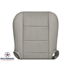 2008-2009 Ford Taurus Replacement Leather Seat Cover: Driver Side Bottom, Gray Perforated
