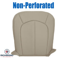 2008-2013 Cadillac CTS 4-Door Sedan Replacement Leather Seat Cover: Driver Side Bottom, Tan Non-Perforated