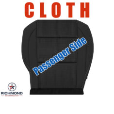 2008-2015 Nissan Titan Replacement Cloth Seat Cover: Passenger Side Bottom, Black