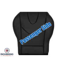 2009-2011 Mazda RX-8 Replacement Perforated Leather Seat Cover: Passenger Side Bottom, Black