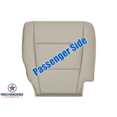 2009-2015 Honda Pilot Replacement Leather Seat Cover: Passenger Side Bottom, Tan Non-Perforated