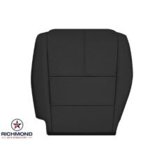 2010-2015 Honda Accord Crosstour Replacement Leather Seat Cover: Driver Side Bottom, Black