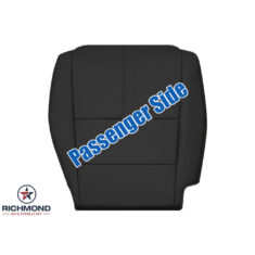 2010-2015 Honda Accord Crosstour Replacement Leather Seat Cover: Passenger Side Bottom, Black
