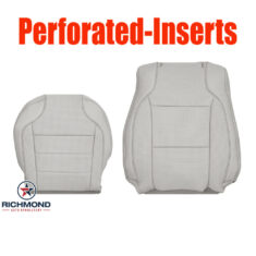 2010-2012 Ford Taurus Replacement Leather Seat Covers: Driver Side Complete, Tan Perforated