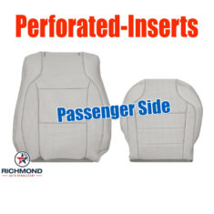 2010-2012 Ford Taurus Replacement Leather Seat Covers: Passenger Side Complete, Tan Perforated
