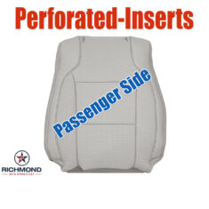 2010-2012 Ford Taurus Replacement Leather Seat Cover: Passenger Side Lean Back, Tan Perforated