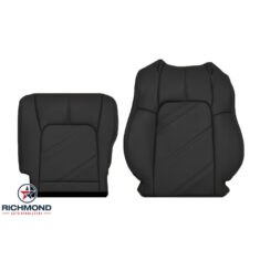2011-2014 Nissan Murano CrossCabriolet Convertible Replacement Leather Seat Covers: Driver Side Complete, Black