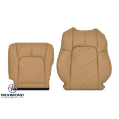 2011-2014 Nissan Murano CrossCabriolet Convertible Replacement Leather Seat Covers: Driver Side Complete, Camel Tan