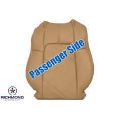 2011-2014 Nissan Murano CrossCabriolet Convertible Replacement Leather Seat Cover: Passenger Side Lean Back, Camel Tan