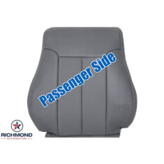 2011-2016 Ford F-250 XL Replacement Vinyl Seat Cover: Passenger Side Lean Back, Gray
