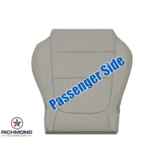 2013-2015 Mazda CX-5 Grand Touring Replacement Leather Seat Cover: Passenger Side Bottom, Gray Perforated