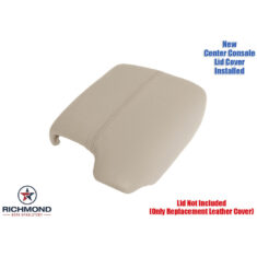2013-2017 Honda Accord 4-Door Replacement Leather Center Console Lid Cover, Tan