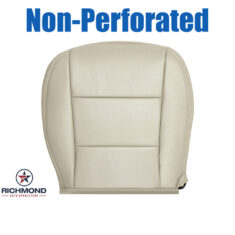 2013-2018 Toyota Avalon XLE Replacement Leather Seat Cover: Driver Side Bottom, Tan Non-Perforated