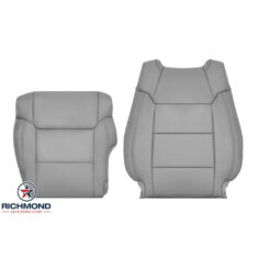 2018-2021 Toyota Tundra Replacement Leather Seat Covers: Driver Side Complete, Gray