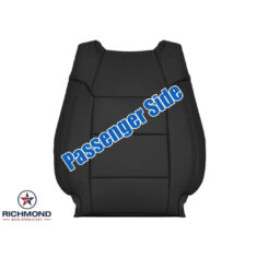 2018-2021 Toyota Tundra Replacement Leather Seat Cover: Passenger Side Lean Back, Black