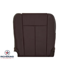 2015-2017 Ford Expedition Platinum Replacement Perforated Leather Seat Cover: Driver Side Bottom, Brown