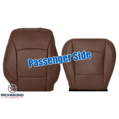 2015-2017 Subaru Outback Replacement Leather Seat Covers: Passenger Side Complete, Brown Perforated