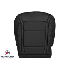 2016-2019 Ford Explorer Platinum Replacement Perforated Leather Seat Cover: Driver Side Bottom, Black
