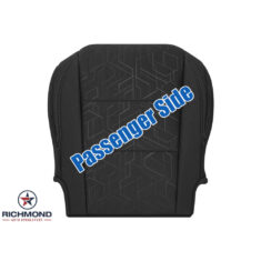 2020-2023 Toyota Tacoma TRD Replacement Cloth Seat Cover: Passenger Side Bottom, Black