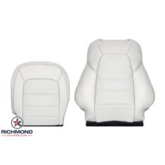 2017-2023 Mazda CX-5 Grand Touring Replacement Perforated Leather Seat Covers: Driver Side Complete, White
