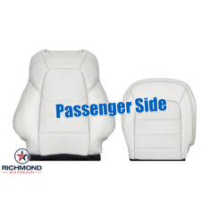 2017-2023 Mazda CX-5 Grand Touring Replacement Perforated Leather Seat Covers: Passenger Side Complete, White