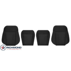 2019-2023 Ford Ranger Replacement Cloth Seat Covers: Driver & Passenger Complete, Black