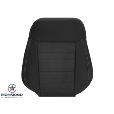 2019-2023 Ford Ranger Replacement Cloth Seat Cover: Driver Side Lean Back, Black