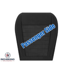 2019-2023 Ford Ranger Replacement Cloth Seat Cover: Passenger Side Bottom, Black