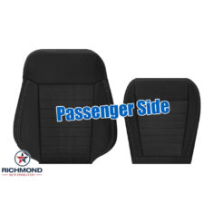 2019-2023 Ford Ranger Replacement Cloth Seat Covers: Passenger Side Complete, Black