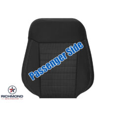 2019-2023 Ford Ranger Replacement Cloth Seat Cover: Passenger Side Lean Back, Black