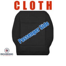 2019-2026 Mercedes-Benz Sprinter Replacement Cloth Seat Cover: Passenger Side Bottom, Black